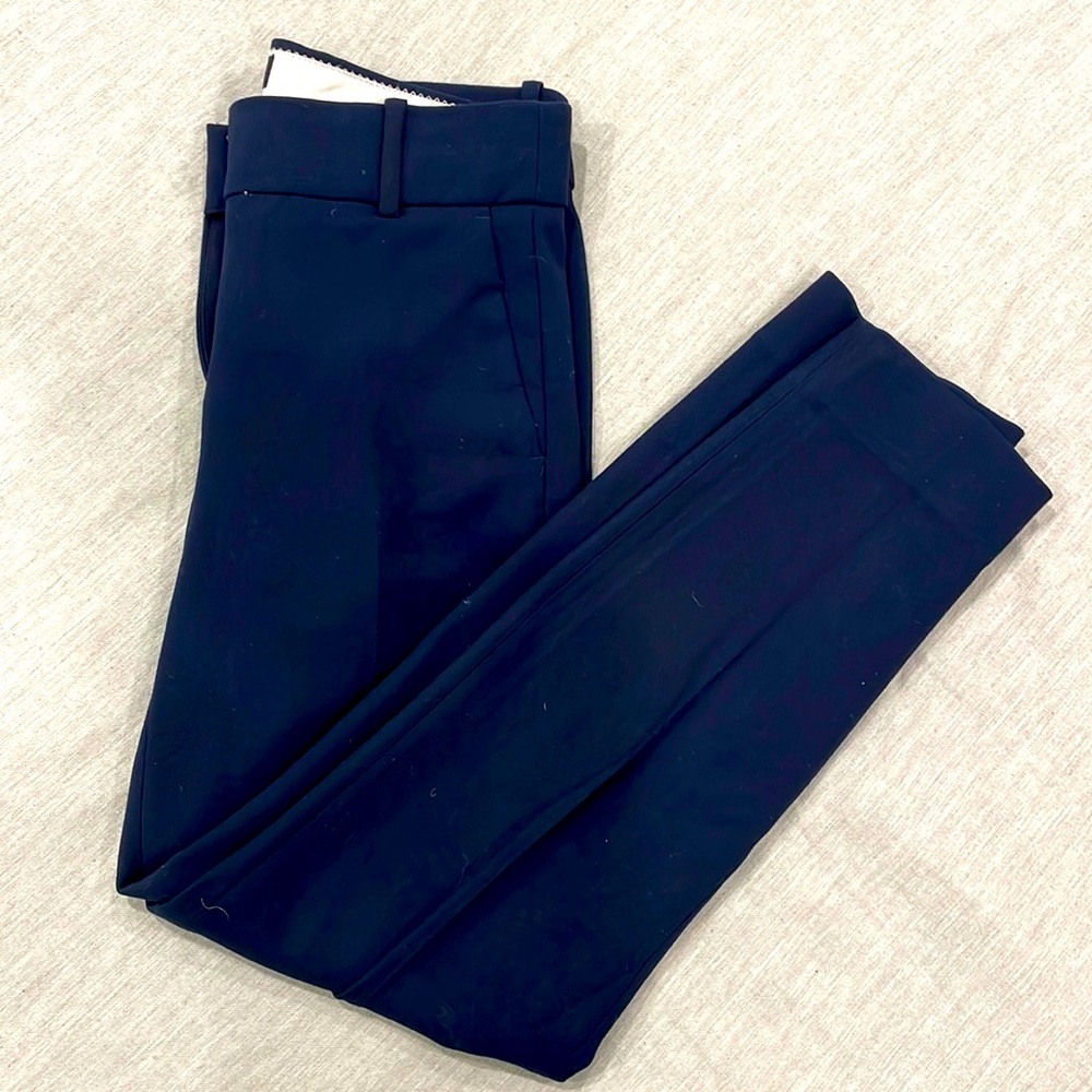 J Crew 365 Cameron pants in navy blue | size 2